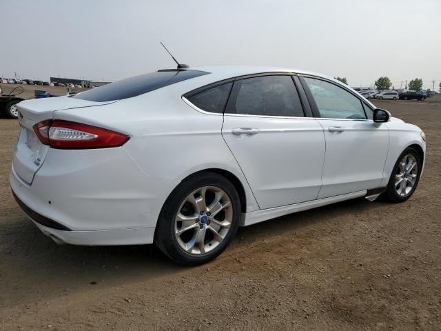 3FA6P0H72ER105188 - 2014 FORD FUSION SE WHITE photo 3