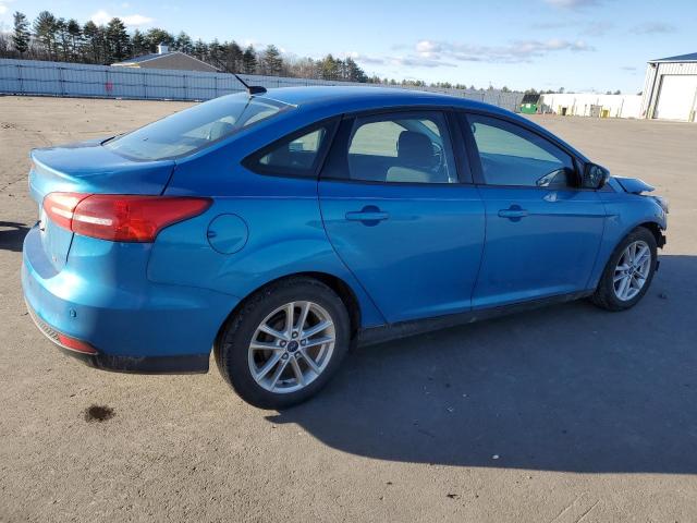 1FADP3F21GL256430 - 2016 FORD FOCUS SE BLUE photo 3