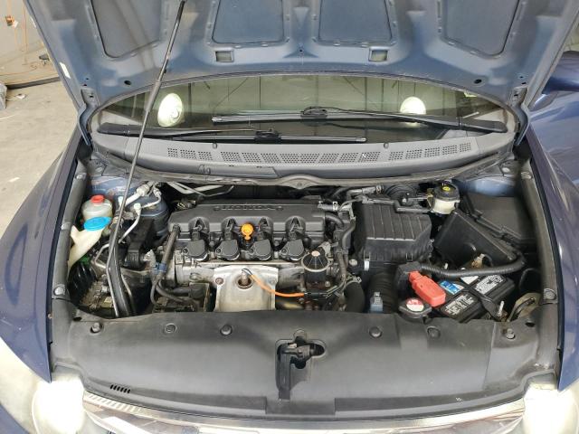2HGFA16509H535985 - 2009 HONDA CIVIC LX BLUE photo 11