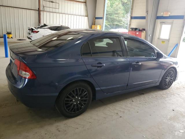 2HGFA16509H535985 - 2009 HONDA CIVIC LX BLUE photo 3