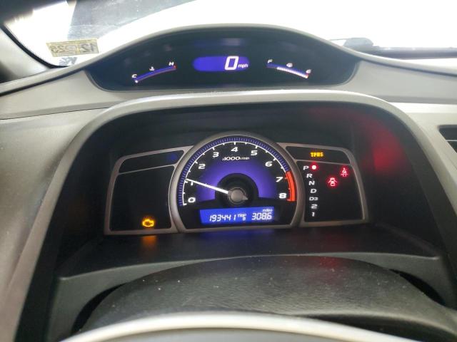 2HGFA16509H535985 - 2009 HONDA CIVIC LX BLUE photo 9