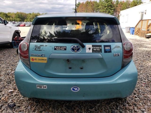 JTDKDTB34C1025195 - 2012 TOYOTA PRIUS C 蓝色 照片 6