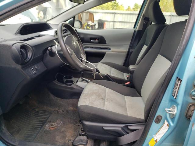 JTDKDTB34C1025195 - 2012 TOYOTA PRIUS C 蓝色 照片 7