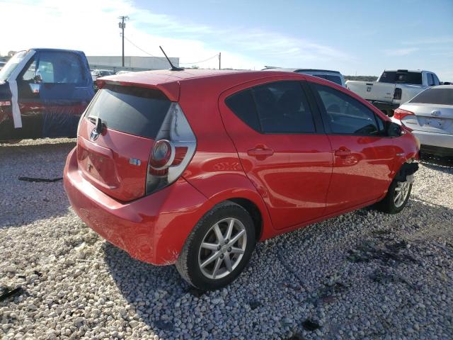 JTDKDTB35C1511322 - 2012 TOYOTA PRIUS C RED photo 3