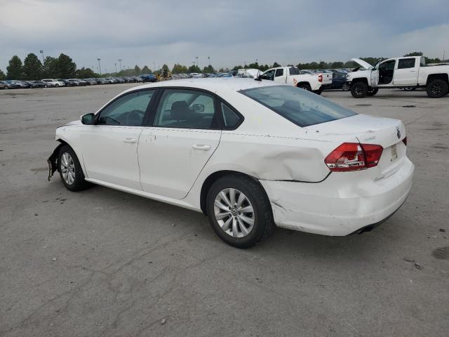 1VWAH7A31DC013288 - 2013 VOLKSWAGEN PASSAT S Սպիտակ լուսանկար 2