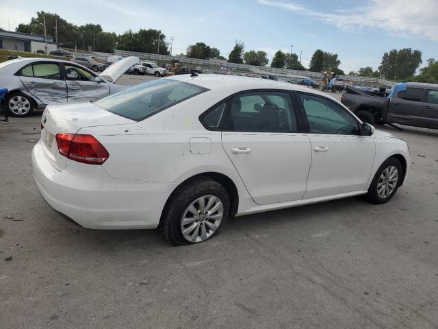 1VWAH7A31DC013288 - 2013 VOLKSWAGEN PASSAT S Սպիտակ լուսանկար 3