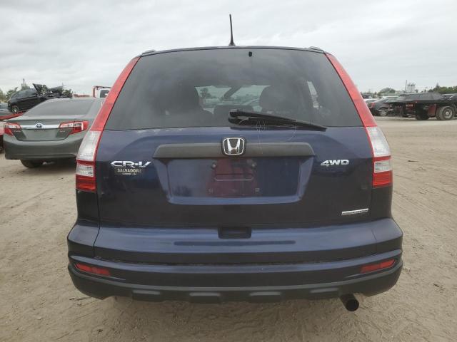 5J6RE4H4XBL037754 - 2011 HONDA CR-V SE BLUE photo 6