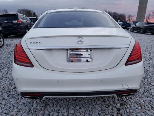 WDDUG8CB2EA022243 - 2014 MERCEDES-BENZ S 550 WHITE photo 6