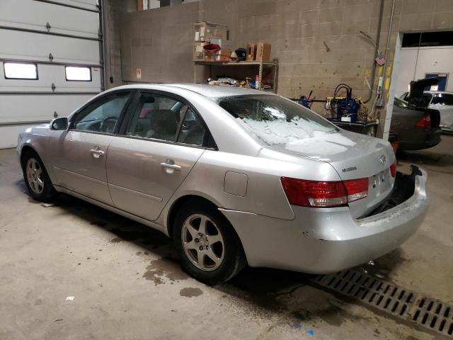 5NPEU46C86H079058 - 2006 HYUNDAI SONATA GLS SILVER photo 2