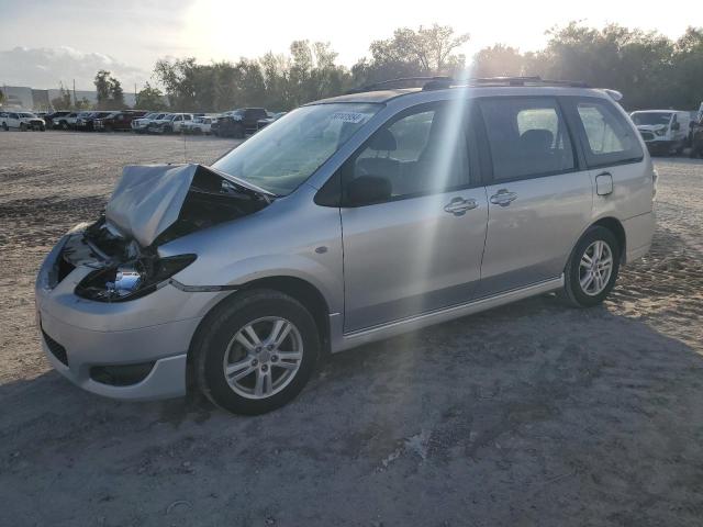 JM3LW28A250548312 - 2005 MAZDA MPV WAGON SILVER photo 1