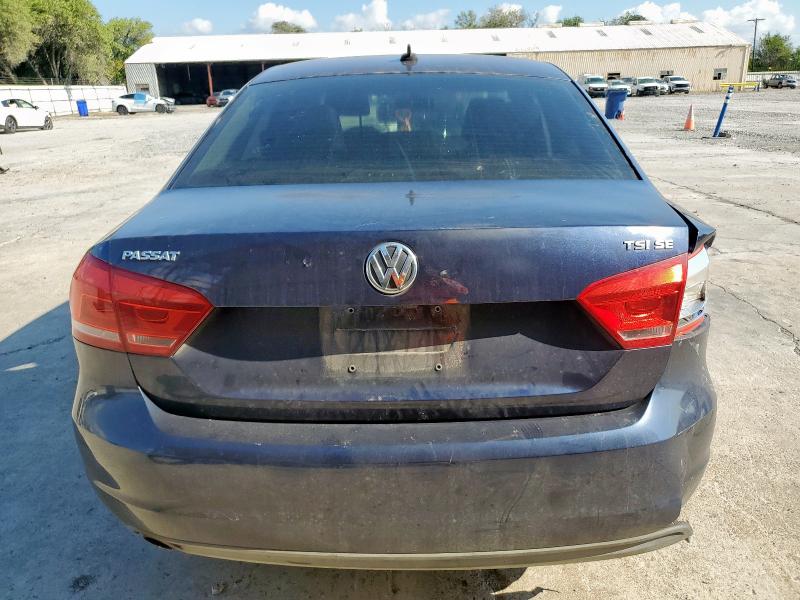 1VWBS7A34EC098621 - 2014 VOLKSWAGEN PASSAT SE 蓝色 照片 6