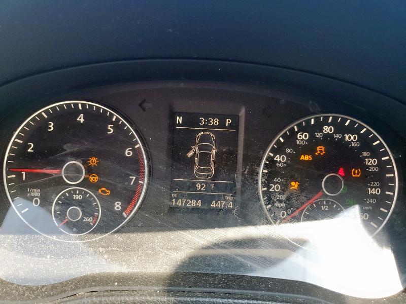 1VWBS7A34EC098621 - 2014 VOLKSWAGEN PASSAT SE 蓝色 照片 9