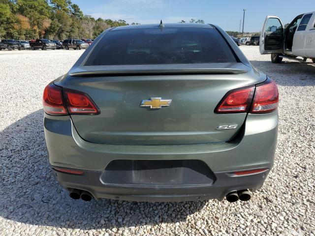 6G3F15RW8EL962857 - 2014 CHEVROLET SS GREEN photo 6