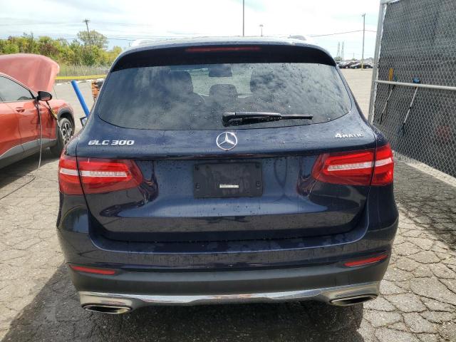 WDC0G4KB7HF253322 - 2017 MERCEDES-BENZ GLC 300 4MATIC BLUE photo 6