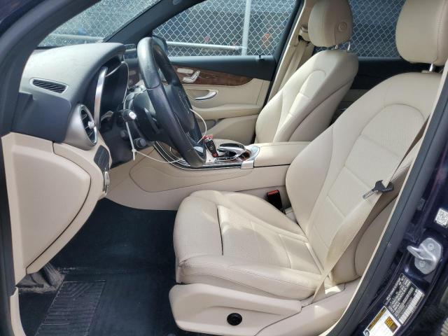 WDC0G4KB7HF253322 - 2017 MERCEDES-BENZ GLC 300 4MATIC BLUE photo 7