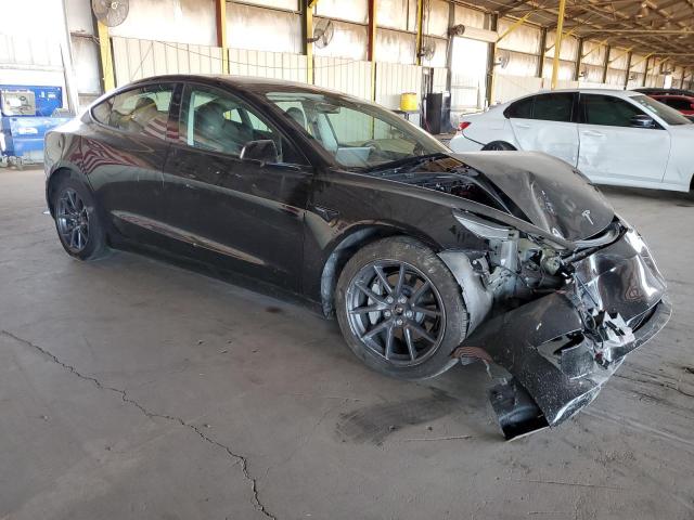 5YJ3E1EB0NF120078 - 2022 TESLA MODEL 3 BLACK photo 4
