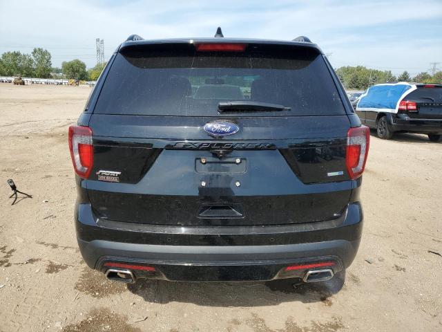1FM5K8GT2HGB51161 - 2017 FORD EXPLORER SPORT BLACK photo 6