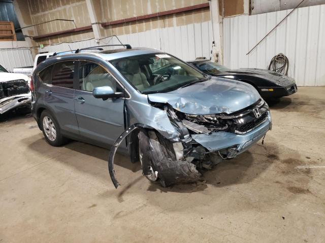 2HKRM4H7XGH639522 - 2016 HONDA CR-V EXL TEAL photo 4
