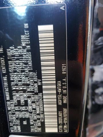 4T3BE11A89U004586 - 2009 TOYOTA VENZA შავი ფოტო 12