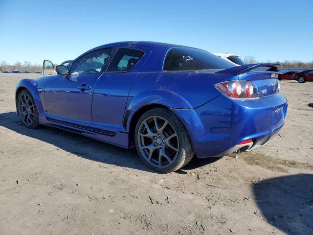 JM1FE174390402554 - 2009 MAZDA RX8 BLUE photo 2