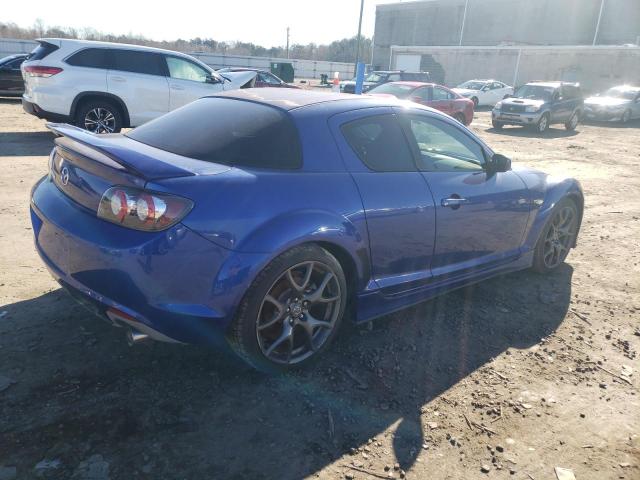 JM1FE174390402554 - 2009 MAZDA RX8 BLUE photo 3