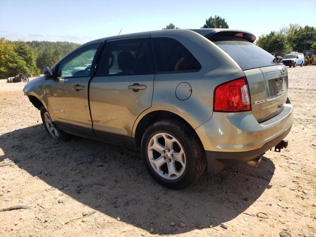 2FMDK4JC7DBB76393 - 2013 FORD EDGE SEL Vert photo 2