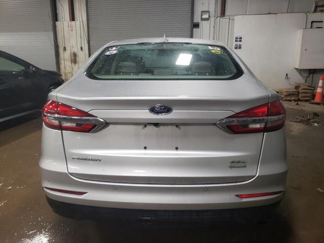 3FA6P0CD6KR272582 - 2019 FORD FUSION SEL SILVER photo 6