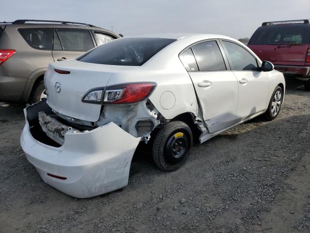 JM1BL1UG0C1597937 - 2012 MAZDA 3 I WHITE photo 3