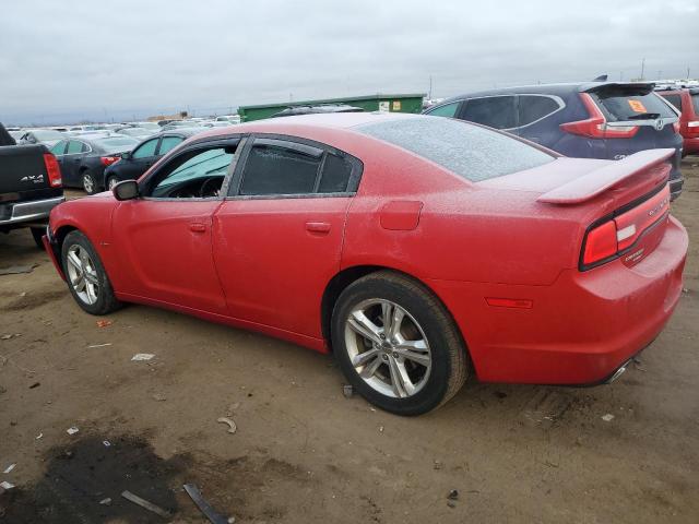 2B3CM5CT0BH549007 - 2011 DODGE CHARGER R/T RED photo 2