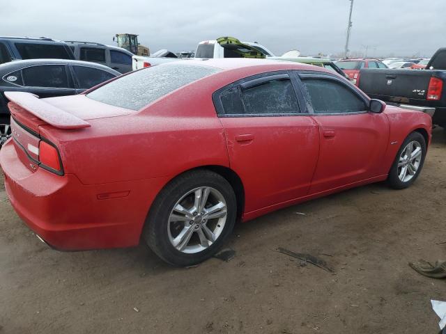 2B3CM5CT0BH549007 - 2011 DODGE CHARGER R/T RED photo 3