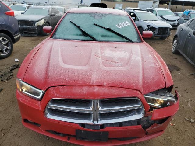 2B3CM5CT0BH549007 - 2011 DODGE CHARGER R/T RED photo 5