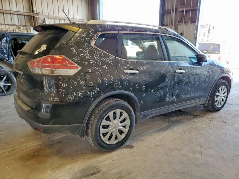KNMAT2MT2GP713611 - 2016 NISSAN ROGUE S Қара фото 3