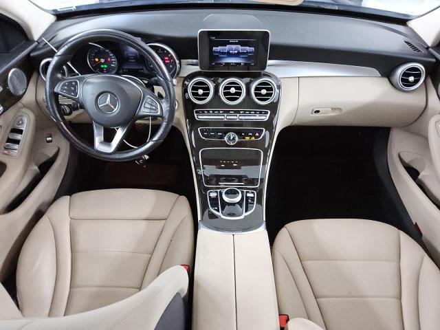 WDDWF4KB1HR244476 - 2017 MERCEDES-BENZ C 300 4MATIC BLUE photo 8