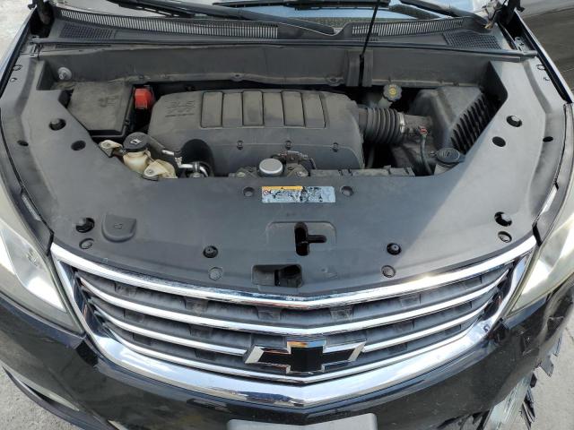 1GNKRHKD4HJ225936 - 2017 CHEVROLET TRAVERSE LT BLACK photo 12