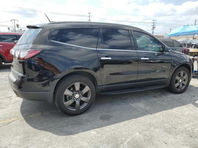 1GNKRHKD4HJ225936 - 2017 CHEVROLET TRAVERSE LT BLACK photo 3