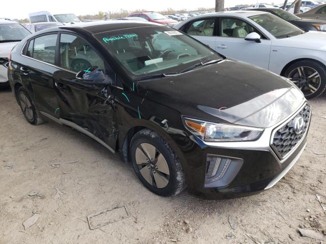 KMHC75LC9NU282517 - 2022 HYUNDAI IONIQ SE BLACK photo 4