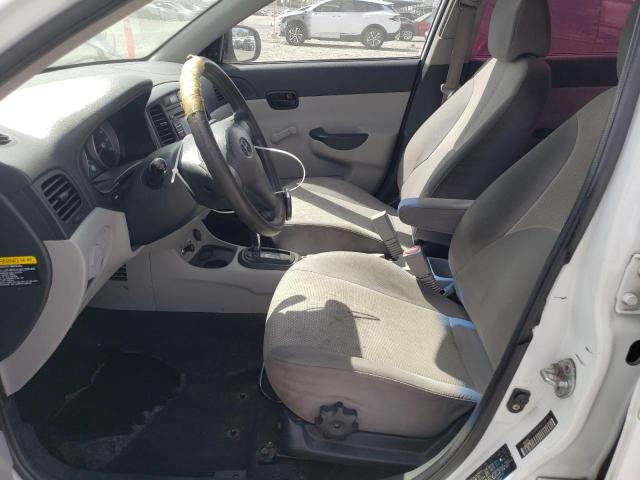 KMHCN4AC3AU488719 - 2010 HYUNDAI ACCENT GLS 白色 照片 7
