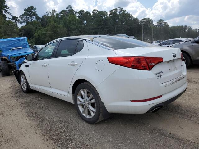5XXGN4A70DG106875 - 2013 KIA OPTIMA EX თეთრი ფოტო 2