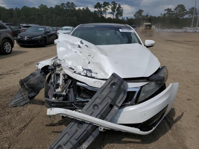 5XXGN4A70DG106875 - 2013 KIA OPTIMA EX თეთრი ფოტო 5