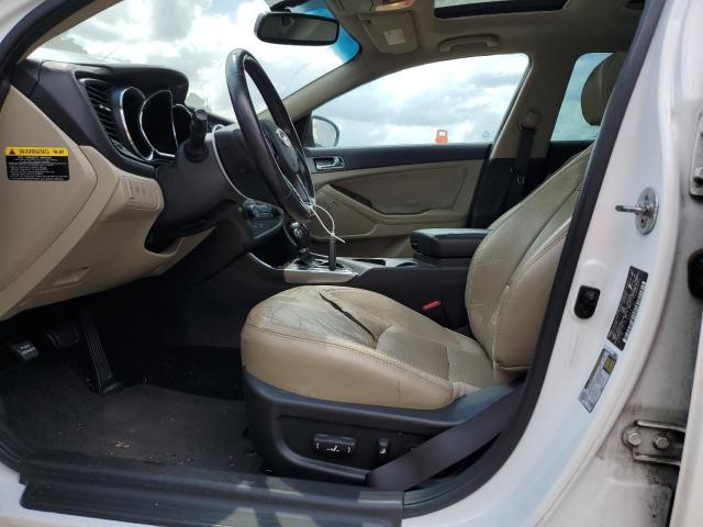 5XXGN4A70DG106875 - 2013 KIA OPTIMA EX თეთრი ფოტო 7