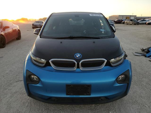 WBY1Z8C51HV551437 - 2017 BMW I3 REX BLUE photo 5