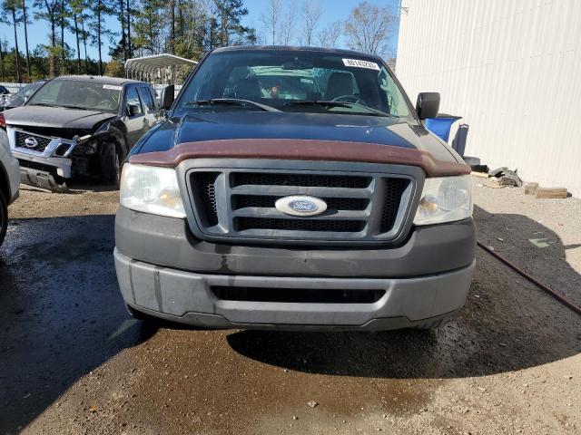 1FTRF12277NA80422 - 2007 FORD F150 BLACK photo 5