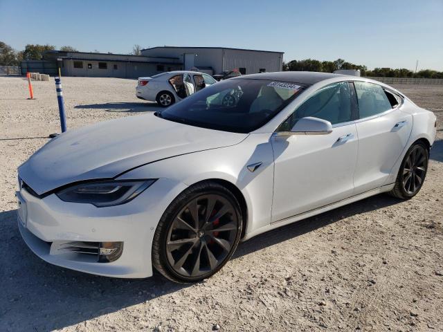 5YJSA1E48LF414592 - 2020 TESLA MODEL S WHITE photo 1