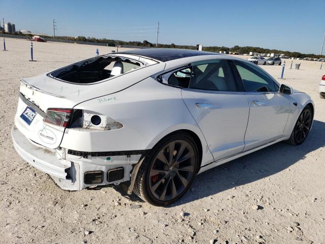 5YJSA1E48LF414592 - 2020 TESLA MODEL S WHITE photo 3