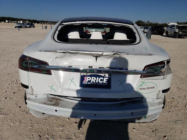 5YJSA1E48LF414592 - 2020 TESLA MODEL S WHITE photo 6