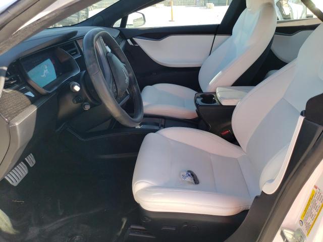 5YJSA1E48LF414592 - 2020 TESLA MODEL S WHITE photo 7