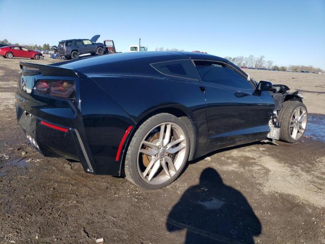 1G1YJ2D76E5132881 - 2014 CHEVROLET CORVETTE STINGRAY Z51 2LT BLACK photo 3