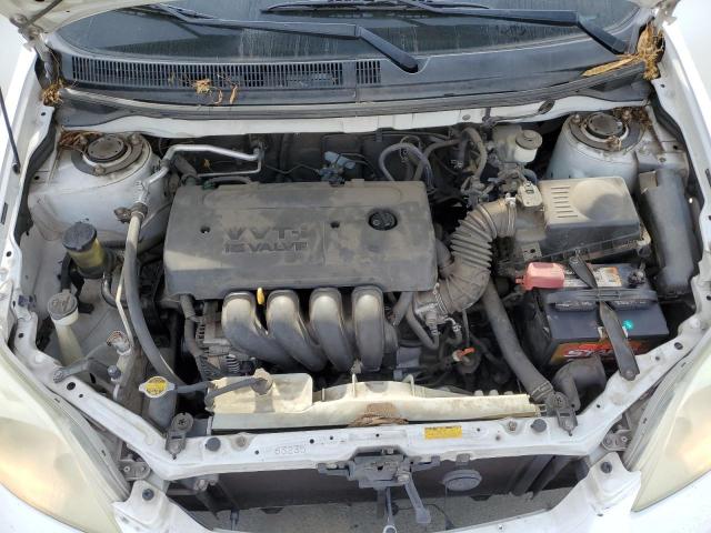 2T1KR32E86C575292 - 2006 TOYOTA COROLLA MA XR WHITE photo 11