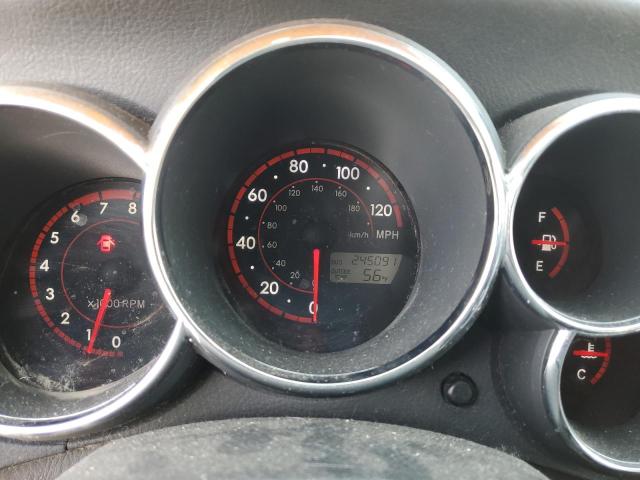 2T1KR32E86C575292 - 2006 TOYOTA COROLLA MA XR WHITE photo 9