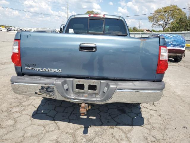 5TBRU34176S477474 - 2006 TOYOTA TUNDRA ACCESS CAB SR5 BLUE photo 6